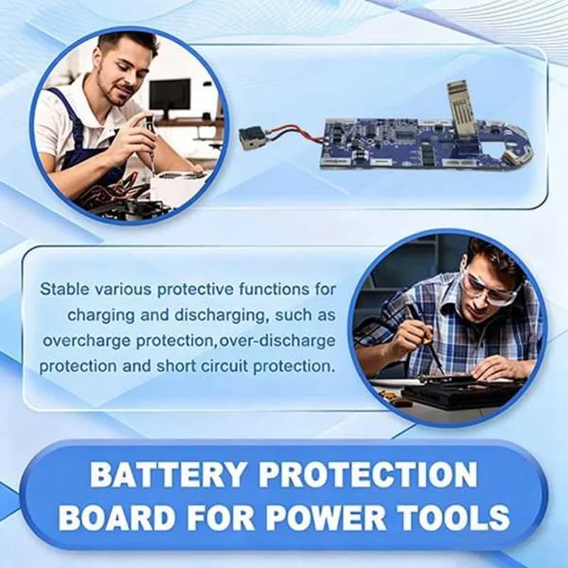 FFYY-BMS Battery Protection Board 4PCS Replacement For Dyson V11 SV15 Click-In Battery Vacuum Cleaner Repair Part
