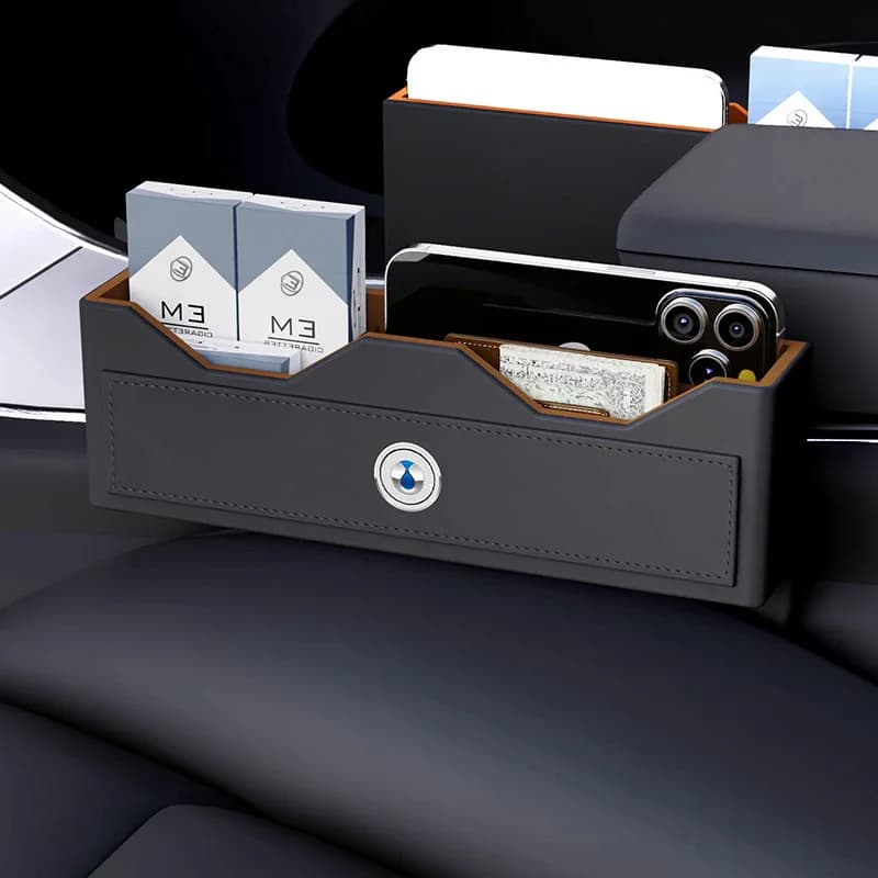 Per Denza D9 X N9 Seggiolino auto Gap Scatola di immagazzinaggio Tasca laterale Slot Organizer Portafoglio Chiave Tazza di carta Custodia per telefono Riordino Accessori auto
