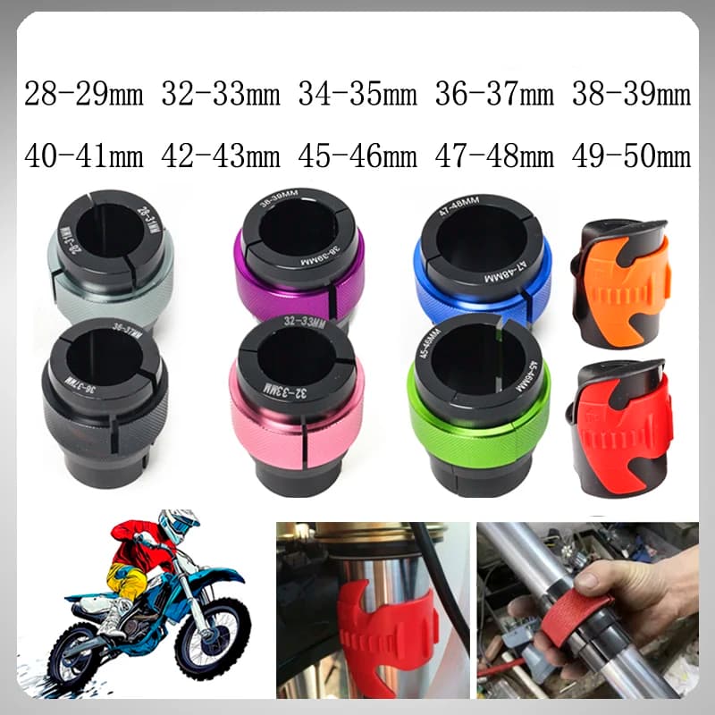 Attrezzo per la pulizia e l'installazione del paraolio dell'ammortizzatore anteriore per moto KTM HUSQVARNA HONDA YAMAHA KAWASAKI SUZUKI Motocross
