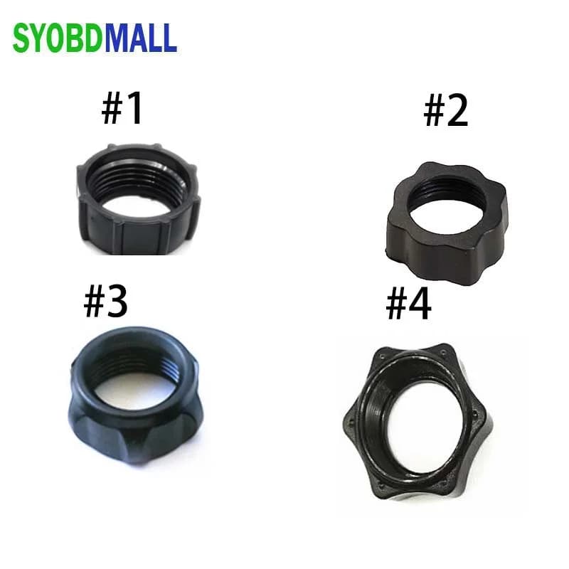 Accessori per staffa per telefono cellulare con ricarica wireless per auto Mandrino con dado di bloccaggio automatico Supporti per cellulare pigro per testa a sfera da 17 mm