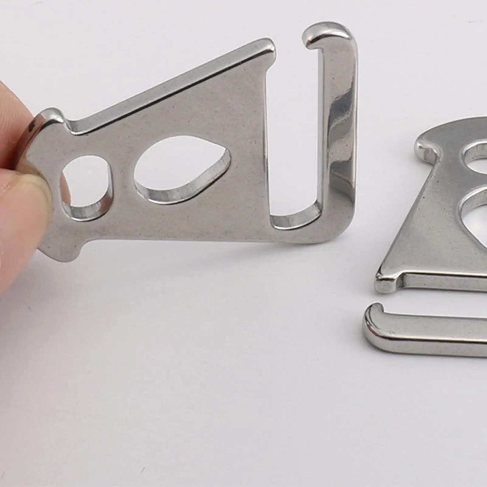 Tent Tensioners Rope 304 Stainless SteelAdjuster Camping Rope Tensioner Fix Buckles Tent Cord Adjuster For Hiking Backpacking