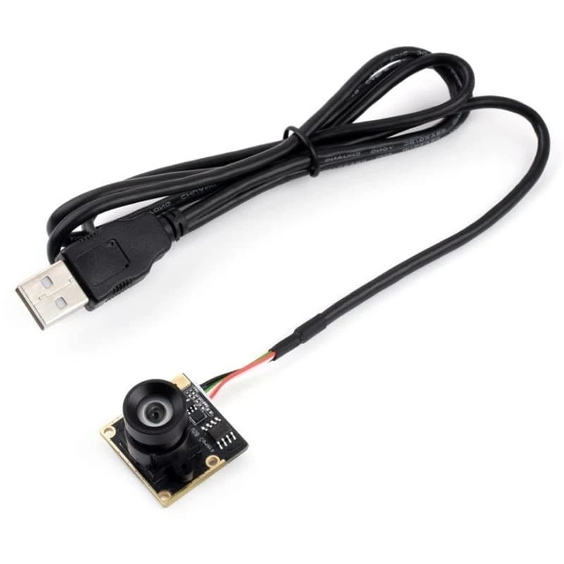 AB25-OS05A20 5MP USB Camera Module, Onboard Single Microphone, Supports USB2.0 Port, 91.7° FOV Distortion-Free Lens