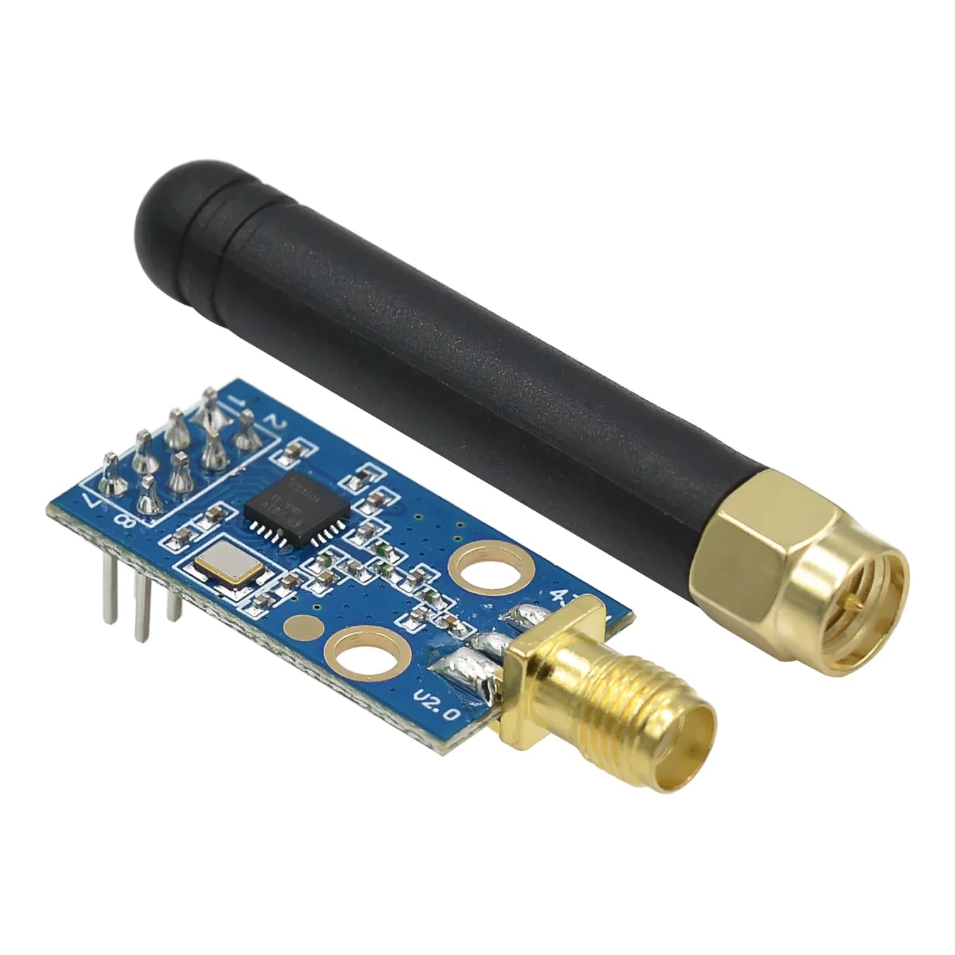 1PCS CC1101 Wireless Module With Antenna SMA Wireless Transmitter Module For Arduino 315/433/868/915MHZ