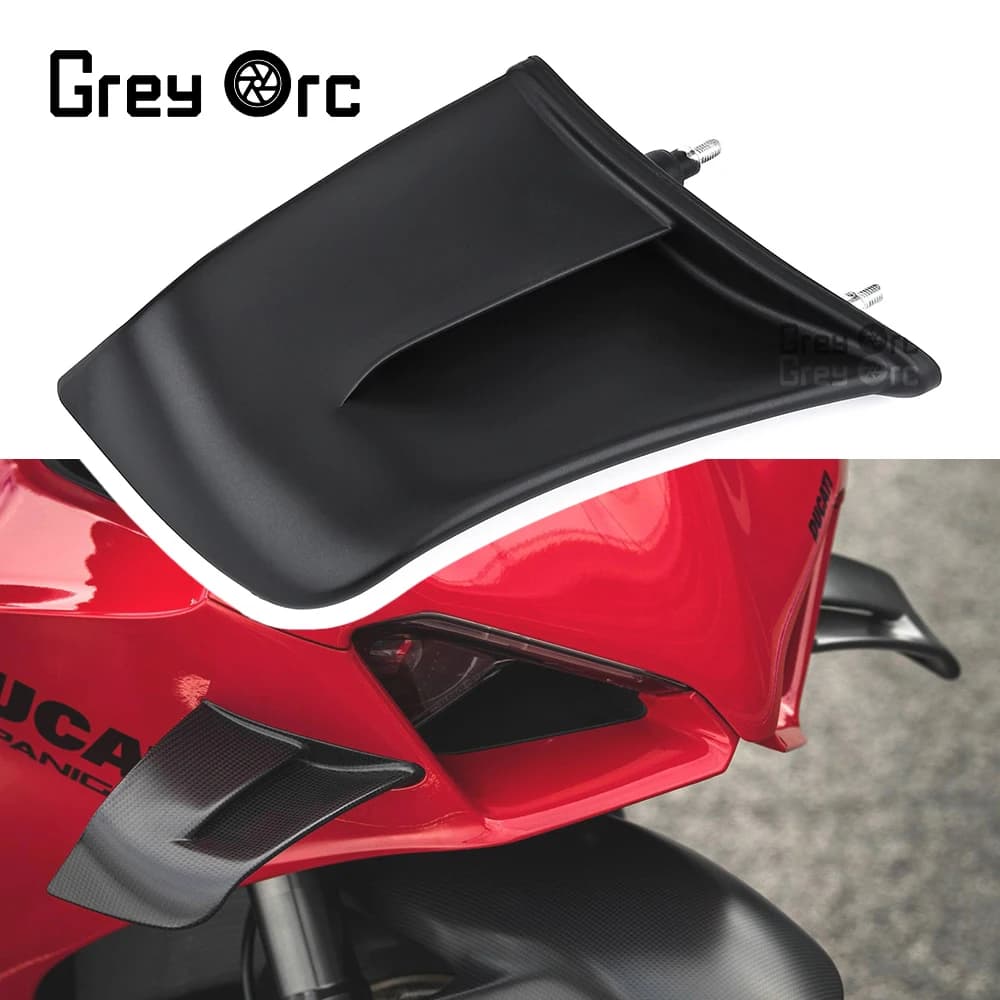 Accessori moto Winglet Kit ala aerodinamica Spoiler Deflettore per Ducati Panigale V4 V4R V4S 2022 2023 Carenatura Copertura