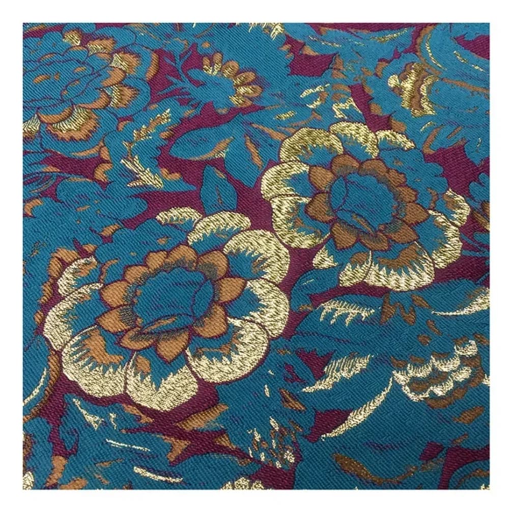 Jacquard Fabric European Brand Diy Sew Fashion Bronzing High-end Dress Trench Coat Spring Autumn Clothing Fabrics by the Meter