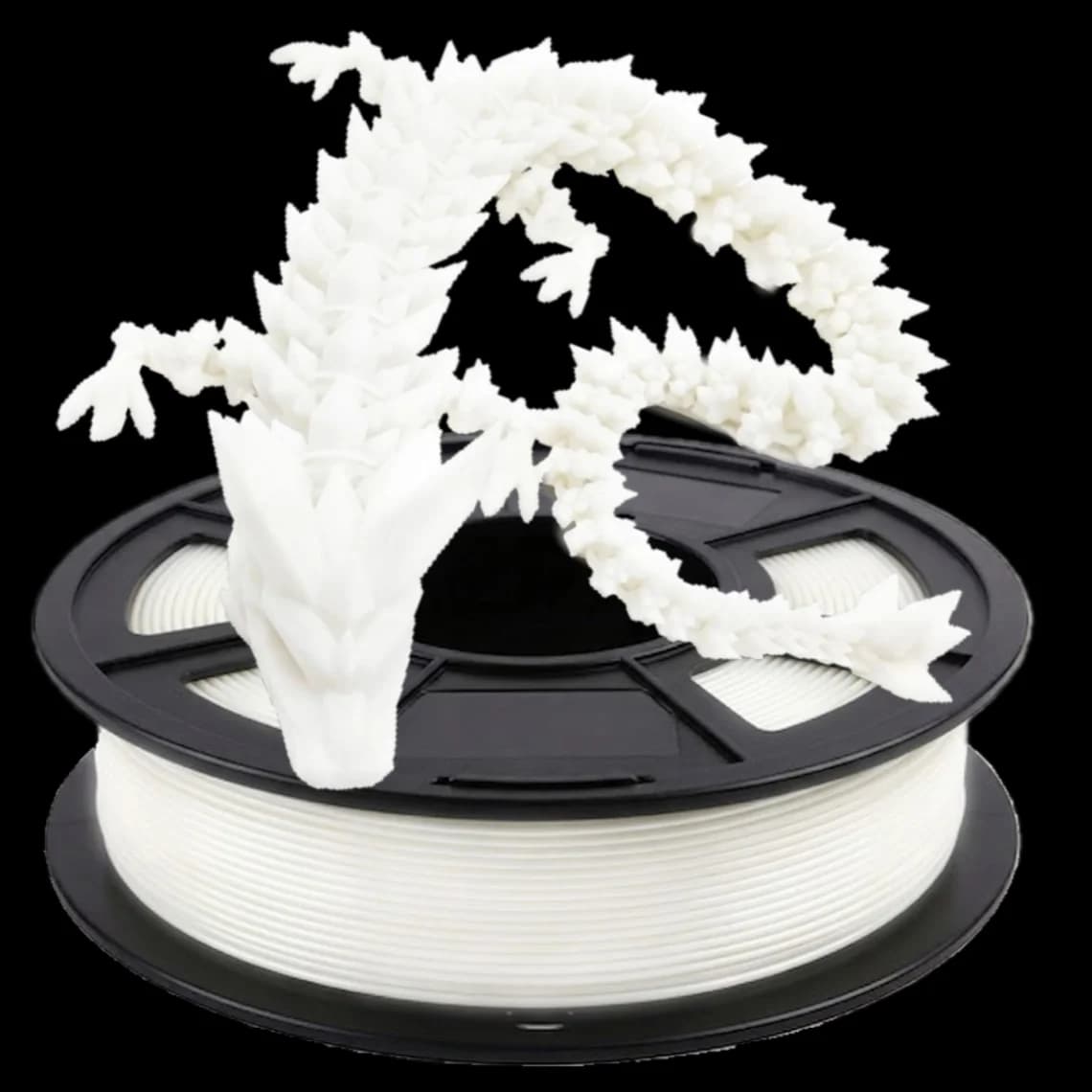 High-Speed PLA Filament: 1.75 mm diameter, 500 mm/s high-speed printing, glow-in-the-dark 3D printer filament, 1 kg spool, dimen