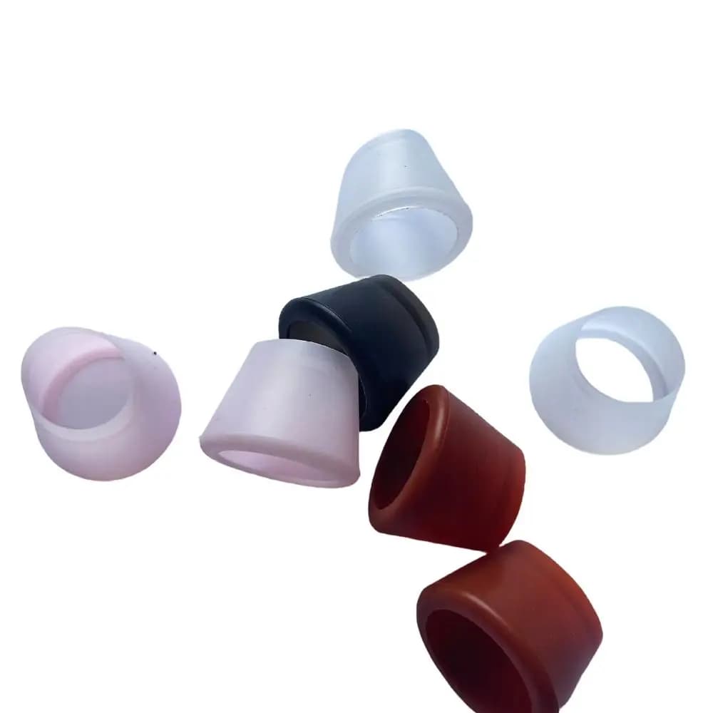 Shock Absorber Tennis Racket Handle End Protector Silicone Racket Handle Cover Anti-slip Sleeve Tennis Guard Cap Racket Sports