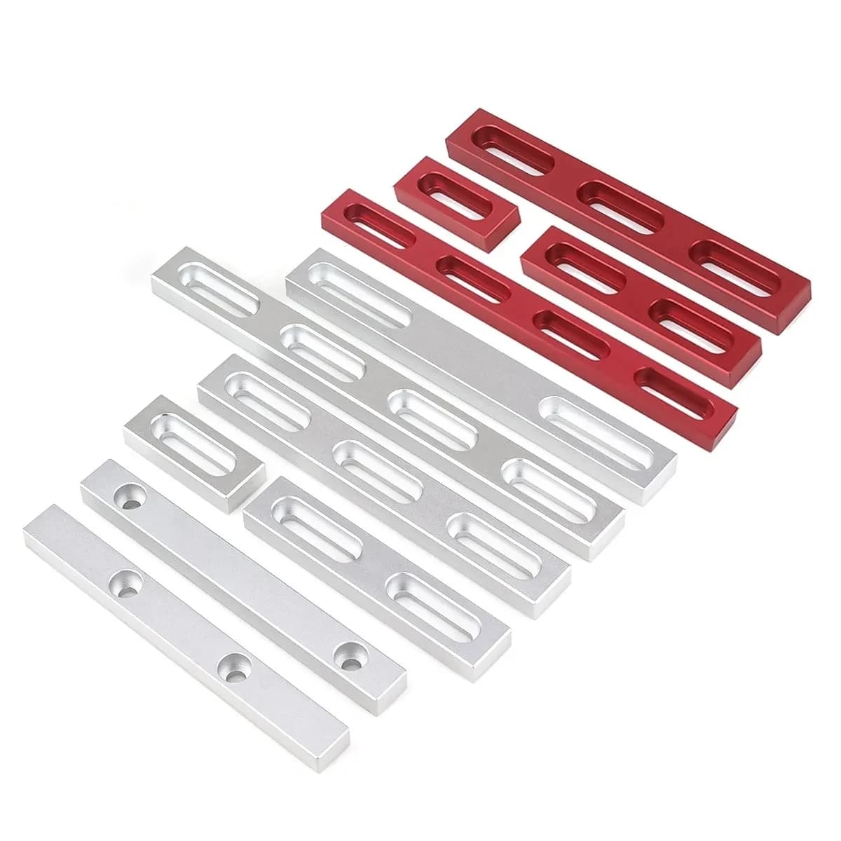 2 pz/set striscia di posizionamento battiscopa CNC strumento di fissaggio da tavolo per macchine per incisione laser lavoro di tenuta, marcatura e fissaggio
