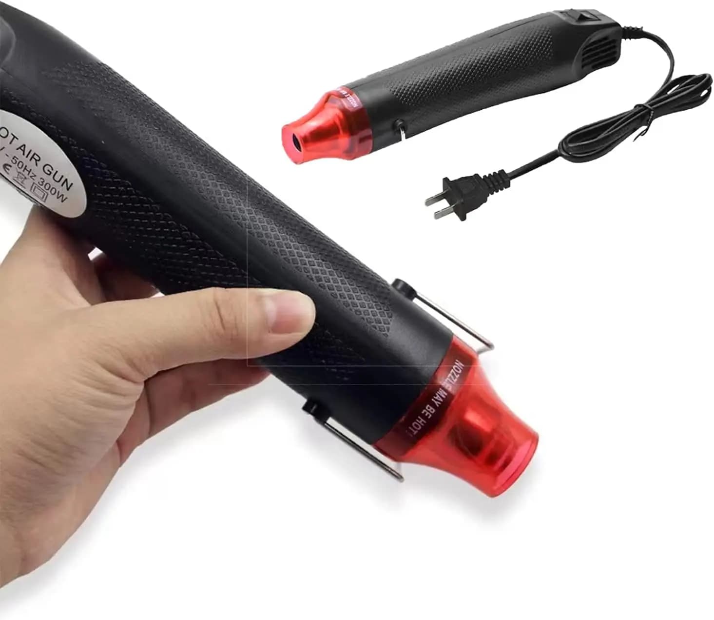 Mini pistola termica da 300W a doppia temperatura 392 ° F & 662 ° Resina Epossidica per Artigianato e Pellicola Termoretraibile