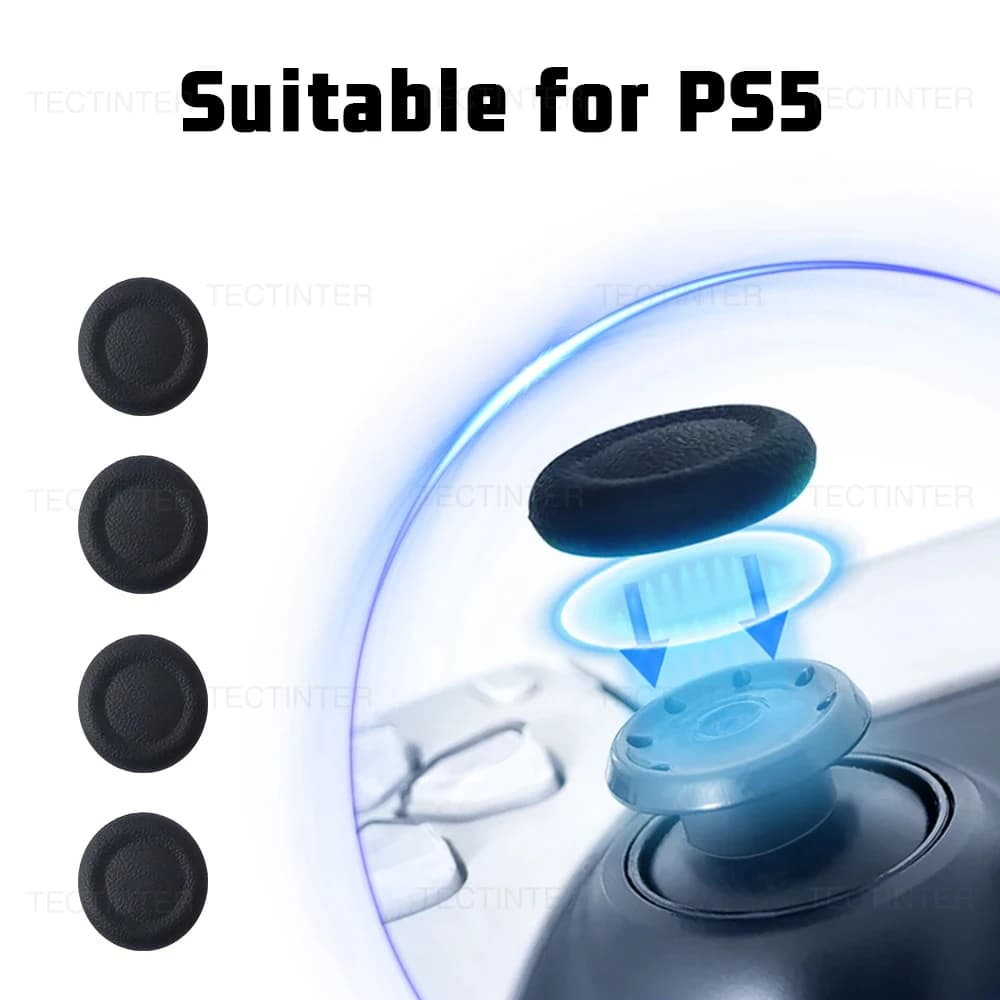 Cappucci joystick per controller Playstation PS4/PS5 Sostituzione levetta Grip Cover Caps Parti di riparazione per accessori PS5