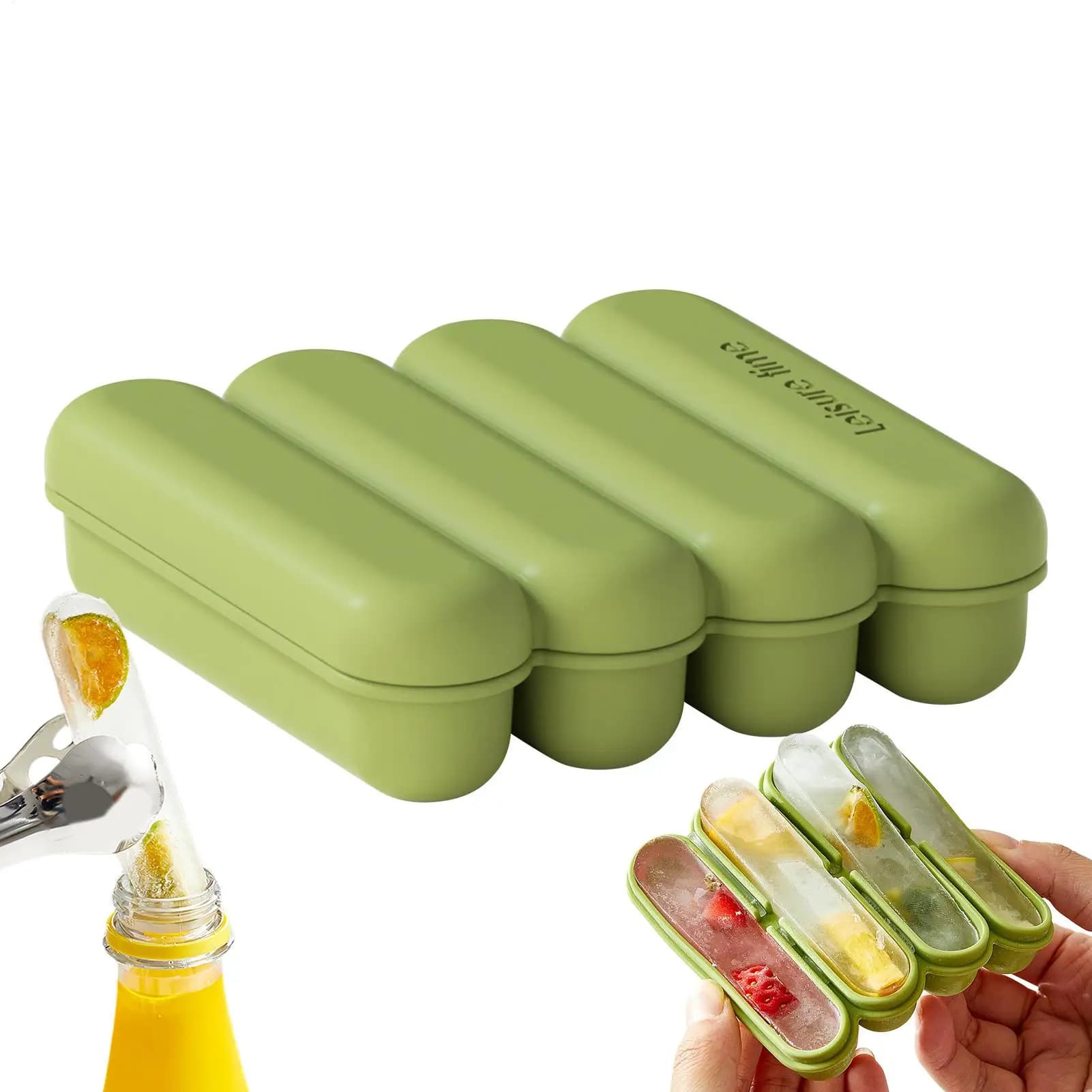 Stampo per Ghiaccio in Silicone per Whisky, Cocktail, Succhi, Acqua - Ideale per Casa, Piscina, Feste e Riunioni Familiari