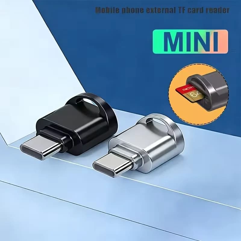 Type-C TF Card Reader USB 3.1 Multi-functional OTG Mobile Card Reader for Xiaomi Huawei Laptops