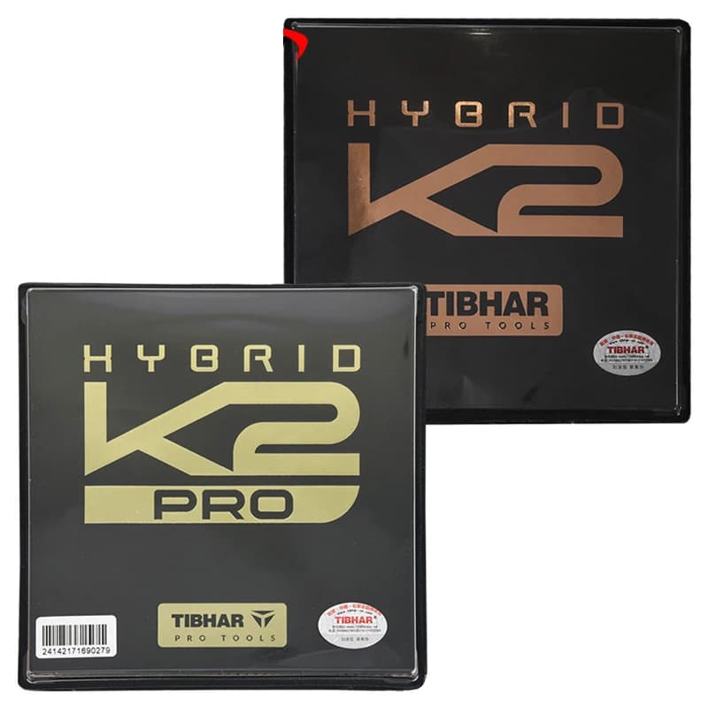 Originale Tibhar hybrid K2 K2 pro 3 brufoli in gomma da ping pong in gomma appiccicosa per il gioco di racchette da ping pong