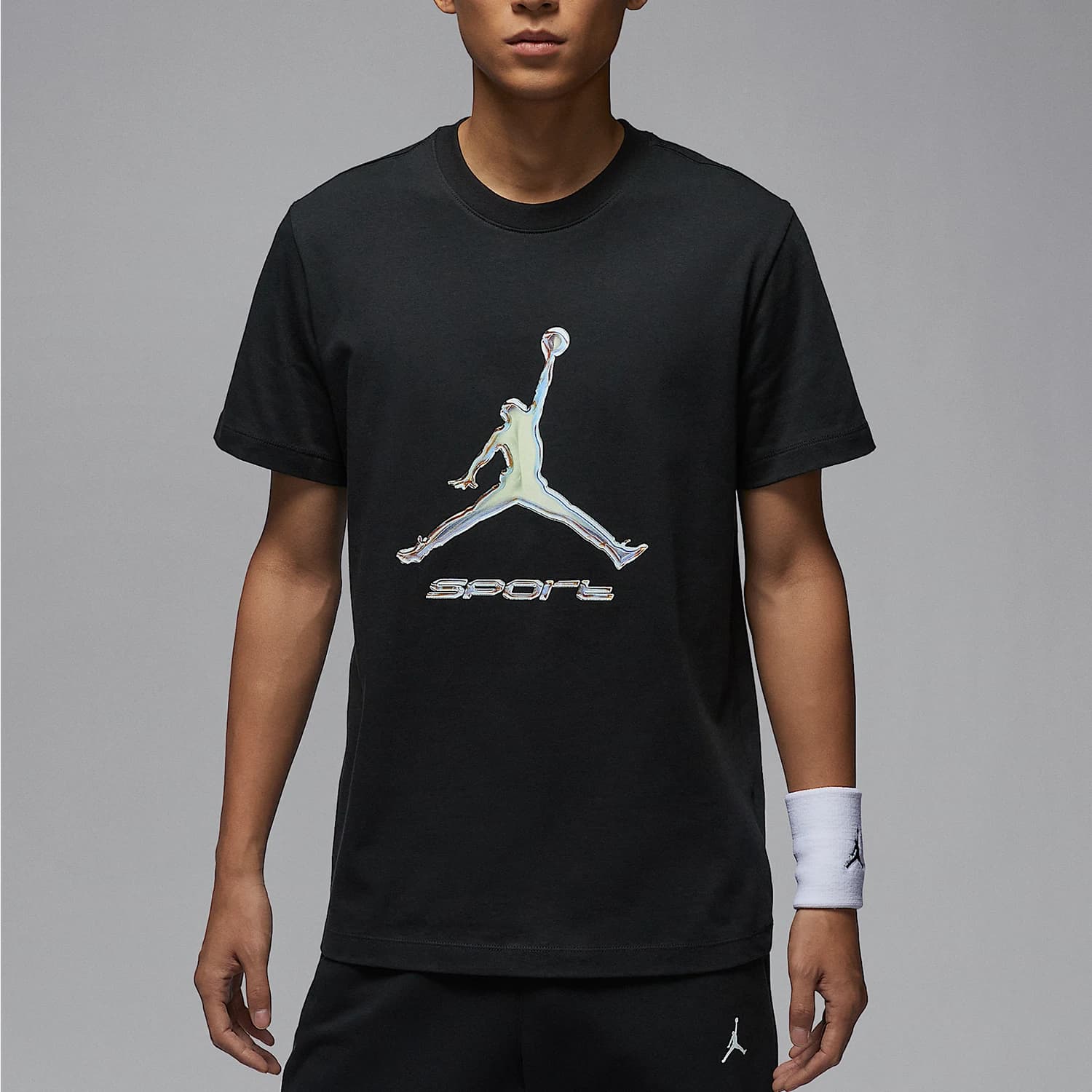 T-shirt da allenamento traspirante da basket DRI-FIT originale Nike da uomo HQ7985-010