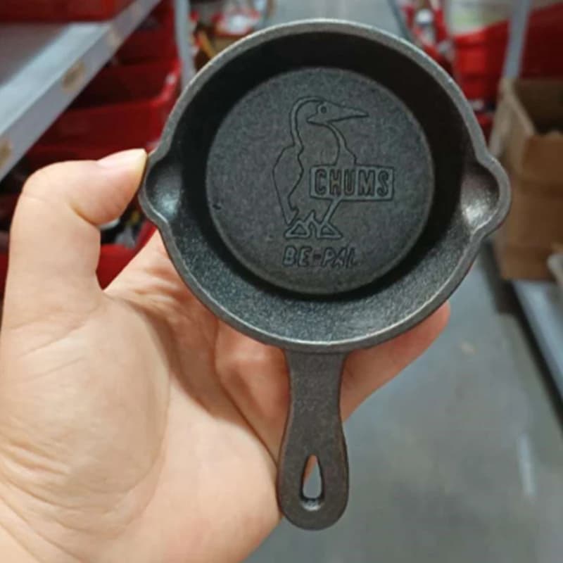 8.5cm For Gas Induction Cooker, Kitchen Cooking Tools Cookware Cast Iron Frying Pan, Non-stick Mini Egg Frying Pan