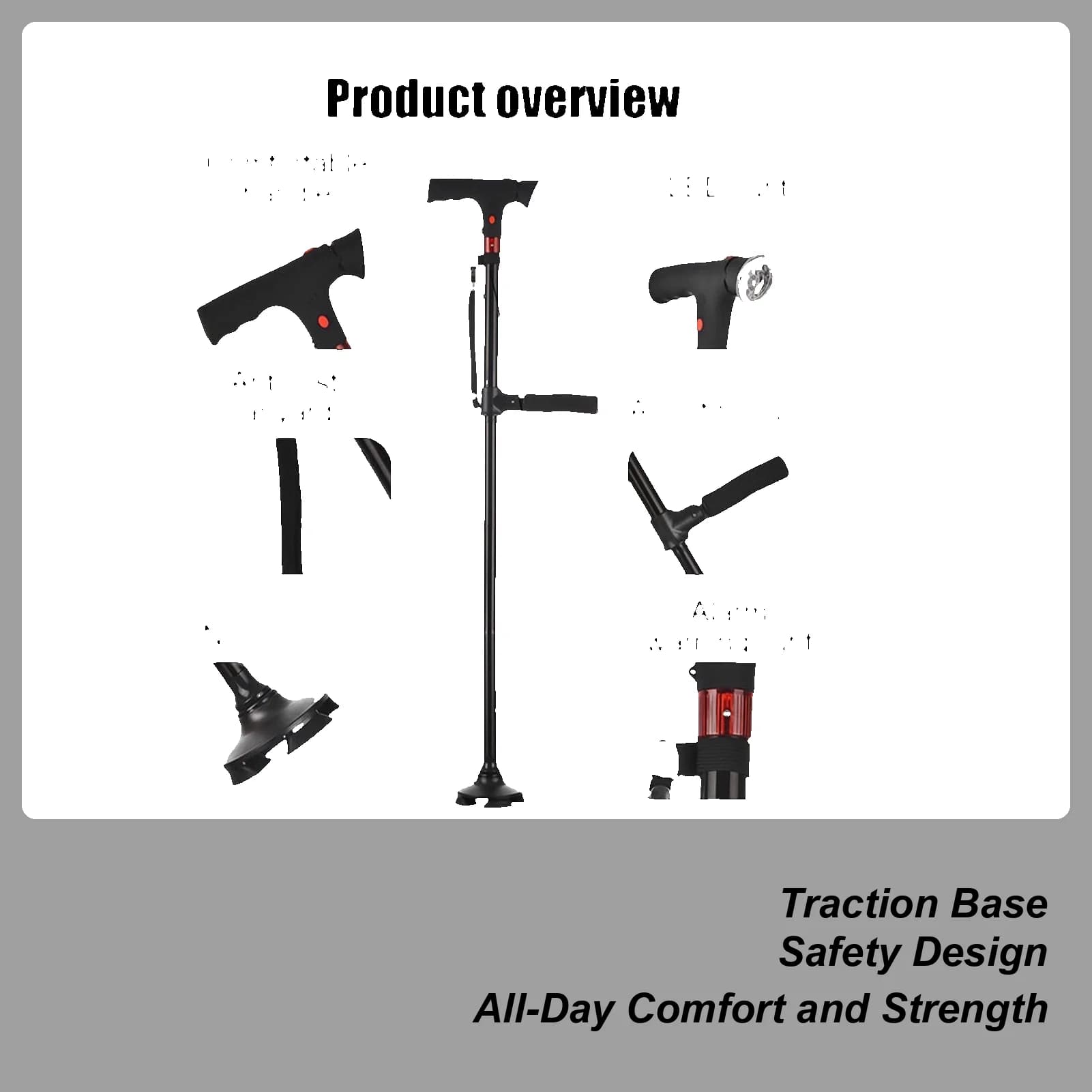 Walking stick for men Walking poles for seniors Leg lesions Trekking stick on foot for excursions with blind visial problems Seniors