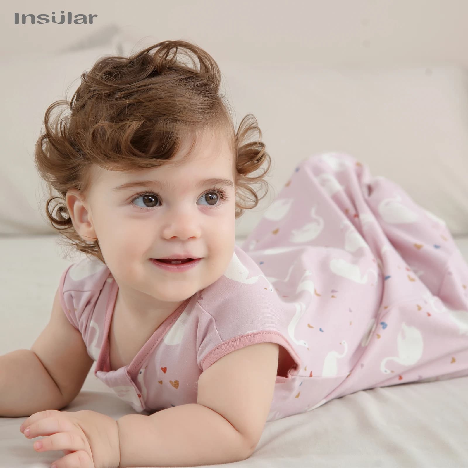 Gilet senza maniche Sacco a pelo per bambini Pigiama sottile e traspirante in cotone Bozzolo anti-calci per biancheria da letto per sacco a pelo con busta per neonato