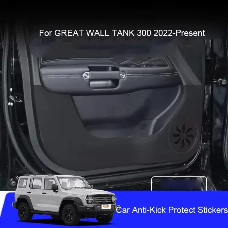 Auto B-Pilastro Anti-Sporco Door Anti-Calcium Protect Pad For GREAT WALL TANK 300 2022-2026 Tronco Resistant To Graffi Accessories Exterior