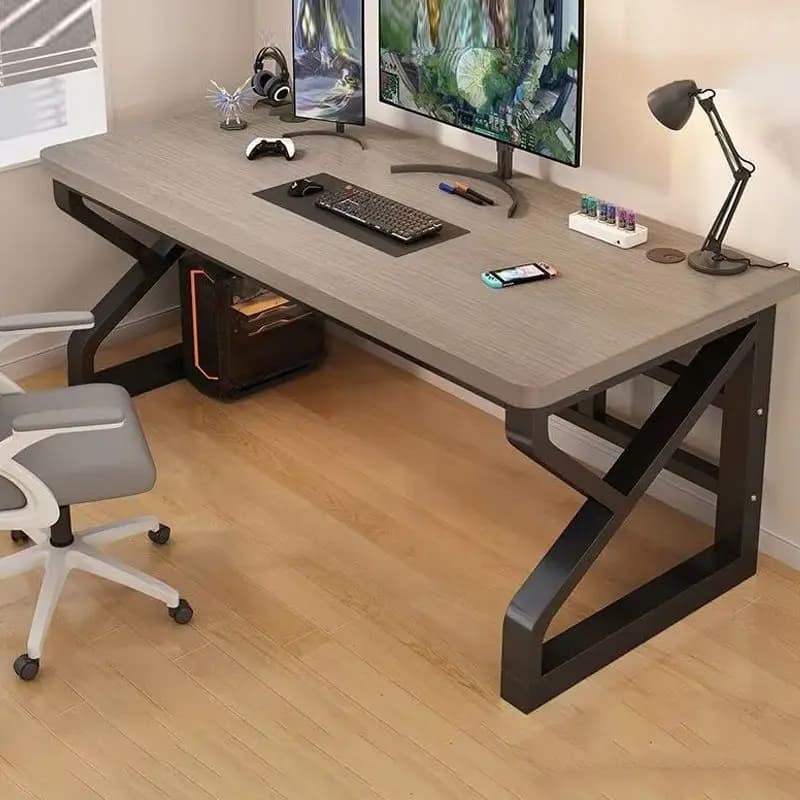 Mobili da scrivania per computer per ufficio domestico Scrivania da gioco Stazione di lavoro Scrivania da studio con opzioni di dimensioni multiple Mobili per la casa moderni