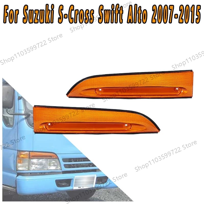 Per Isuzu ELF NHR Camion 1991 1992 1993 1994 1995 1996 1997 Paraurti Anteriore Luce Sopracciglio Faro Trim Striscia Riflettore Patch