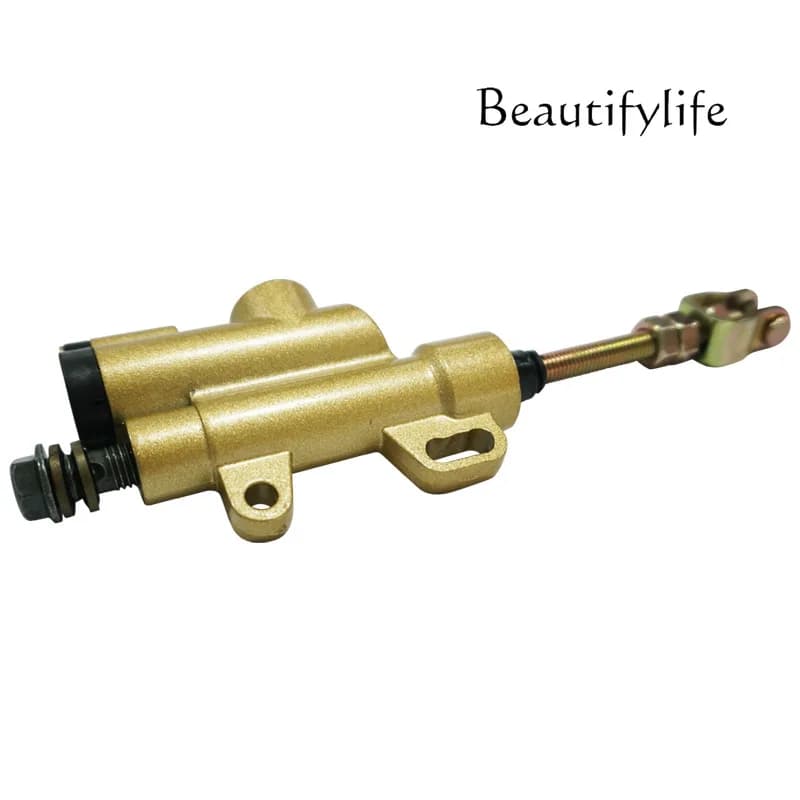 YJ ATV CQR250 Dirt Bike Rear Hydraulic Brake Master Cylinder One Word Pump