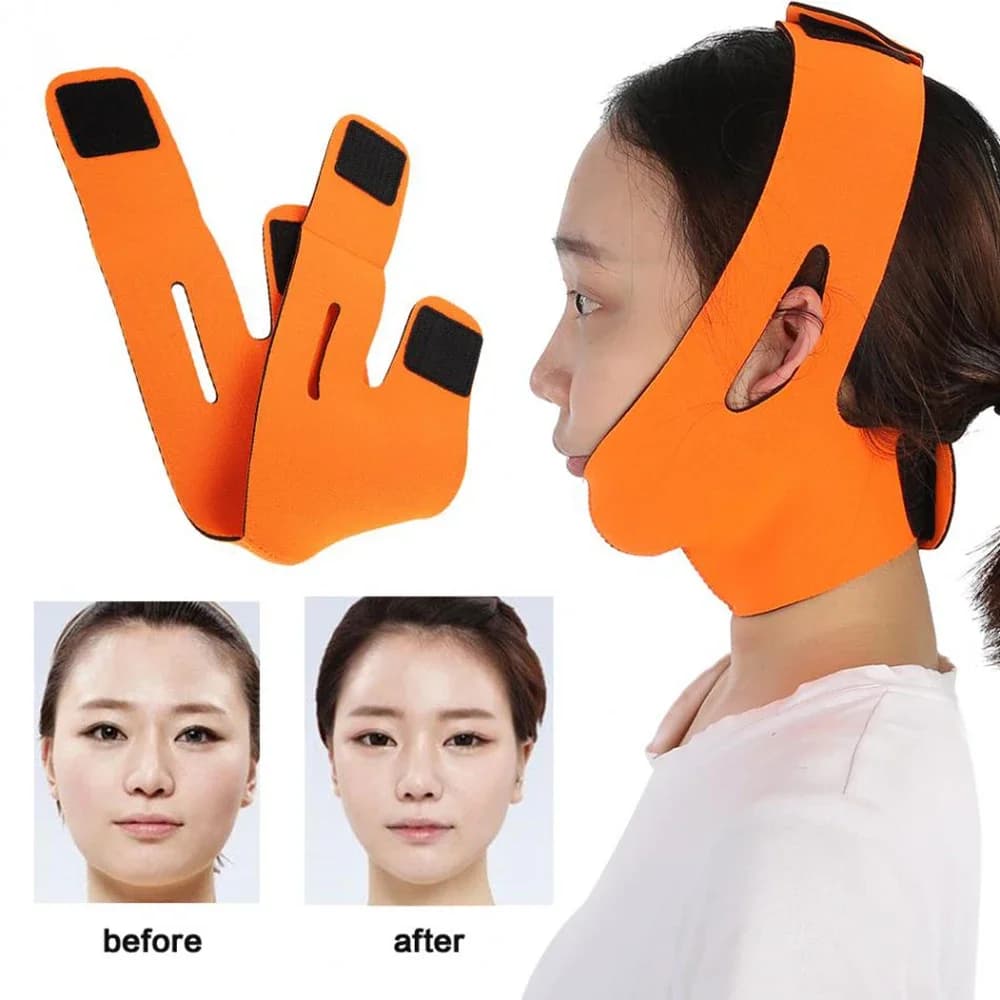 Viso Sottile V-Line Lift Up Maschera Guancia Mento Collo Dimagrante Cintura Sottile Cintura Bellezza Delicata Viso Sottile Maschera Per Il Viso Benda Dimagrante