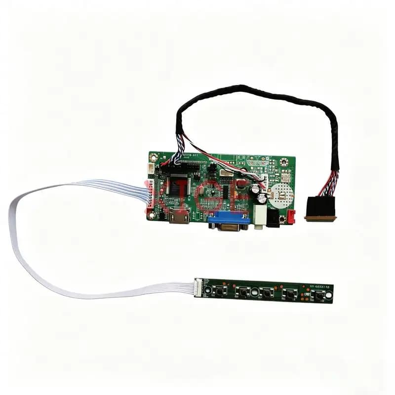 Controller Board Fit LTN156AT02 LTN156AT03 LTN156AT05 LTN156AT09 LVDS-40 Pin 1366x768 Laptop Monitor Panel HDMI+VGA 1366*768 Kit
