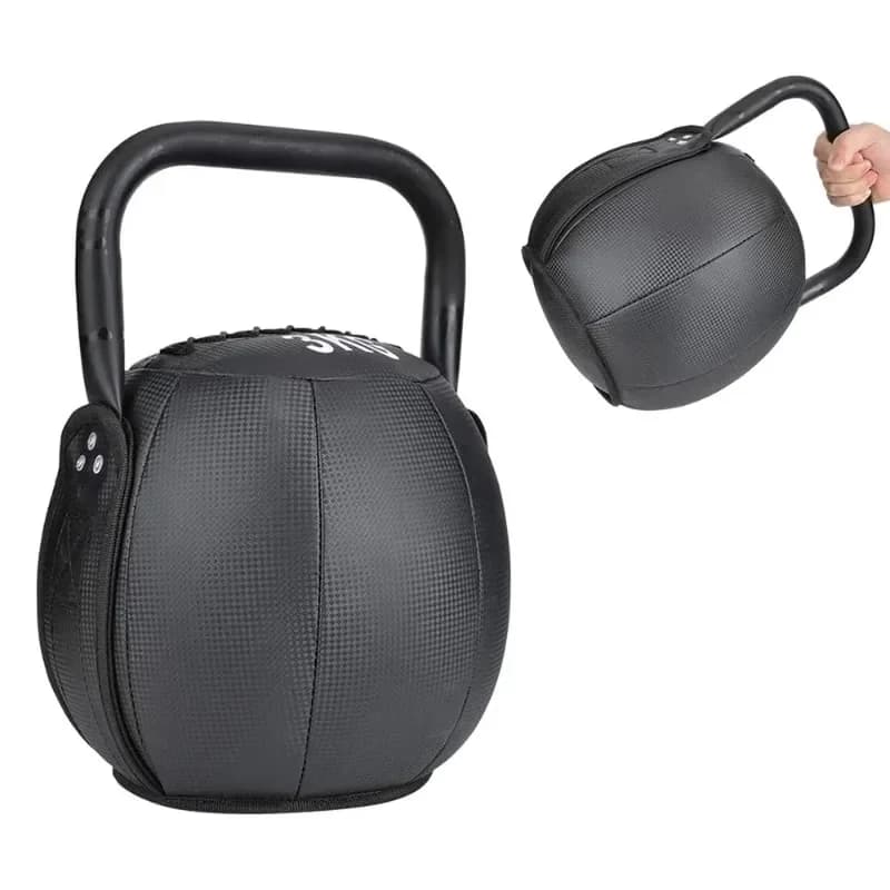 Soft Kettlebell Cushioned Impact Resistant Base Wide Anti Slip Grip For Daily Home Weightlifting Workout