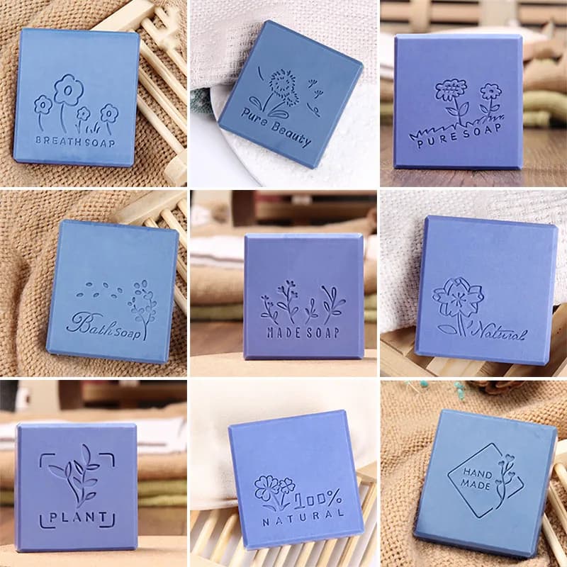 Personalized Custom Mini Clear Soap Stamp Sealing Seal For Diy Handmade Scrapbooking Envelope Soap Making Supplies Kits Tools