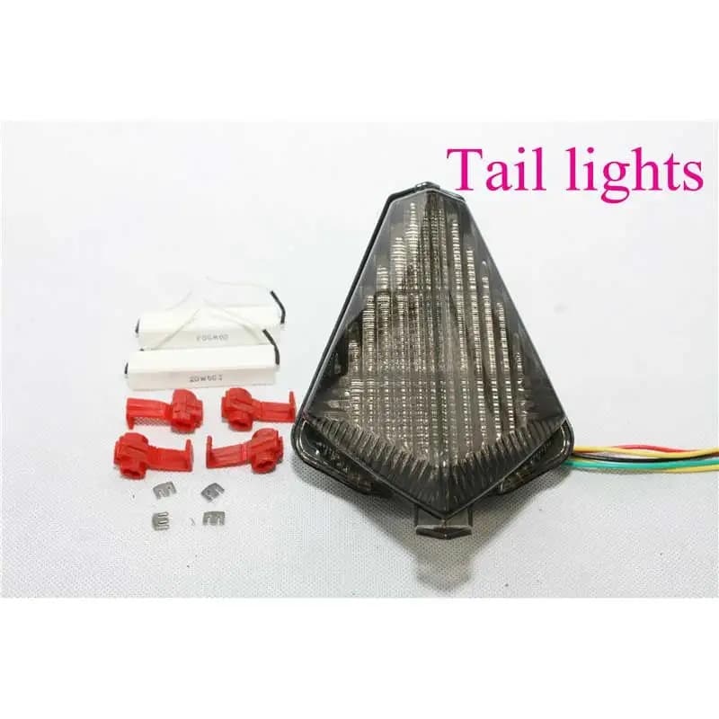 Per il periodo 2007-2008 Yamaha YZF R1 yzfr1 / 2012-2014 13 TMAX S30 Moto LED Fanale posteriore Indicatori di direzione Bici