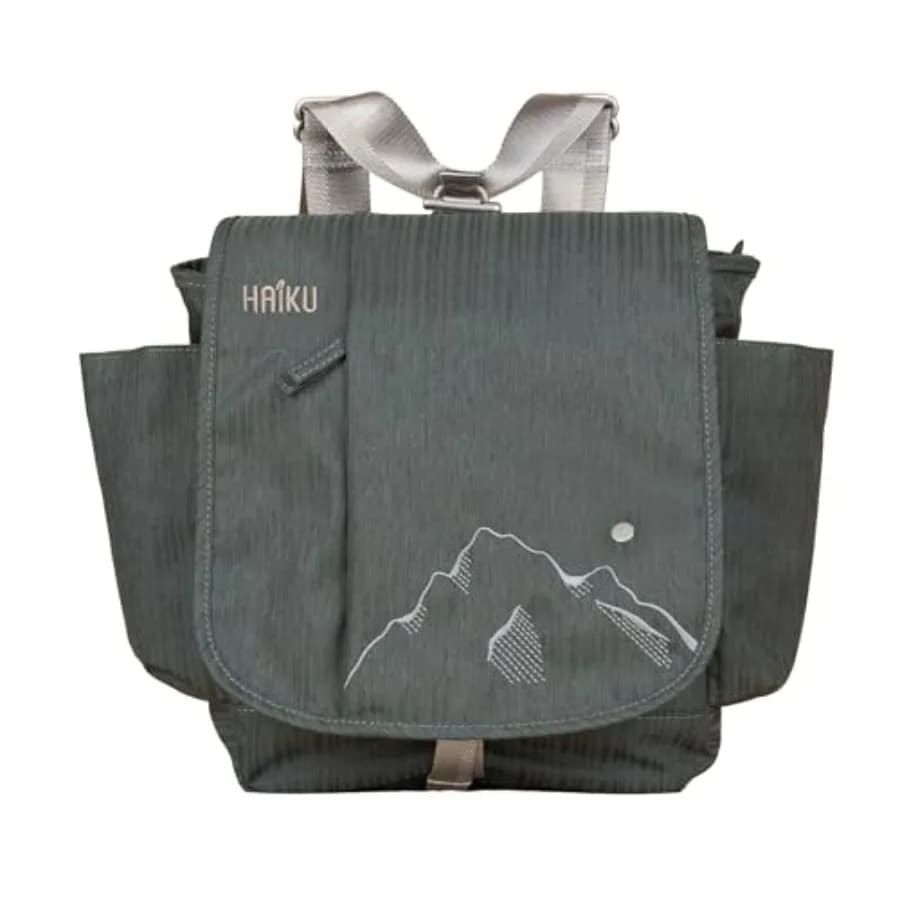 Borsa da Viaggio Convertibile 2.0 To Go, Stile Messenger, Trasformabile in Zaino e Borsa a Tracolla, con Cinghie Regolabili e Doppie Tasche