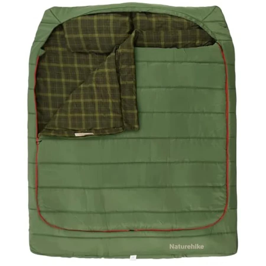 Pelo Double Flannel Bag for Adults with Cushions, Extra Wool for Two Persons, for Couples and All Family