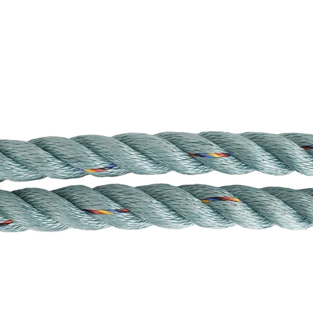 Corda di ormeggio in nylon di polipropilene (PP) da 3 4 6 fili con cerniera in ABS Forniture marine per dock e borsa per navi