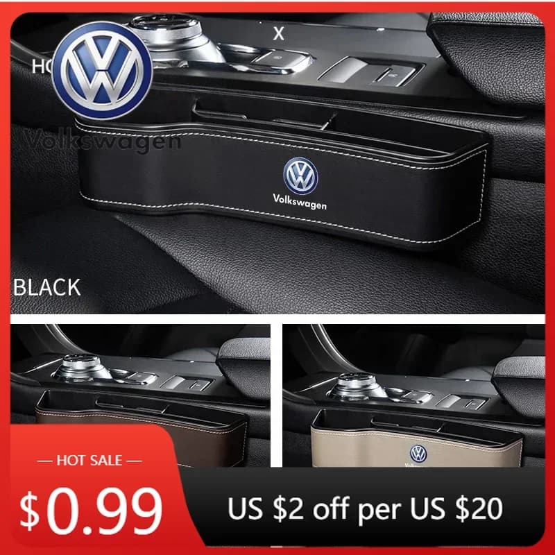 Organizzatore per Sedile Auto con Tasca per Volkswagen VW GTI B5 e CC, Accessori Auto