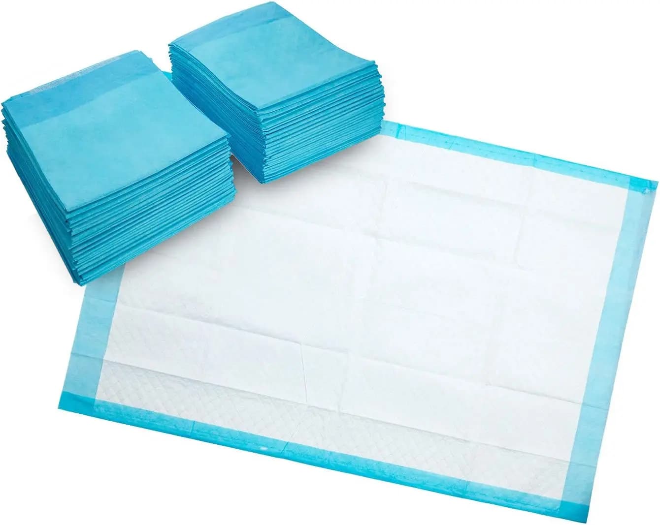 Tappetini Leggeri per Lettiera Gatti, 500 Pezzi - 30x43 cm Tappetini Monouso per Cuccioli - Assorbenza Leggera, Impermeabili - Protezione Sottostante