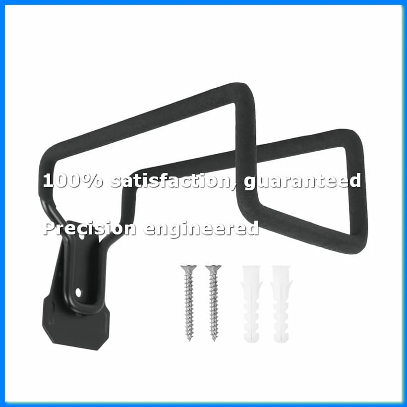 Garden Hose Holder Wall Mount, Duty Water Hose Hanger for Outside, Metal Hose Reels Hose Rack Hose Hook for Garden Hose-DTB1