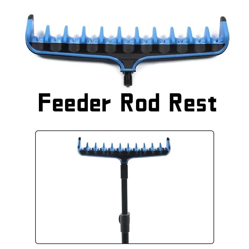 1 pcs Safe Support Multifunction for Carpa Fishing Rod 19,8 cm Blue M3/8 for Carpa Fishing Terminal Accessories