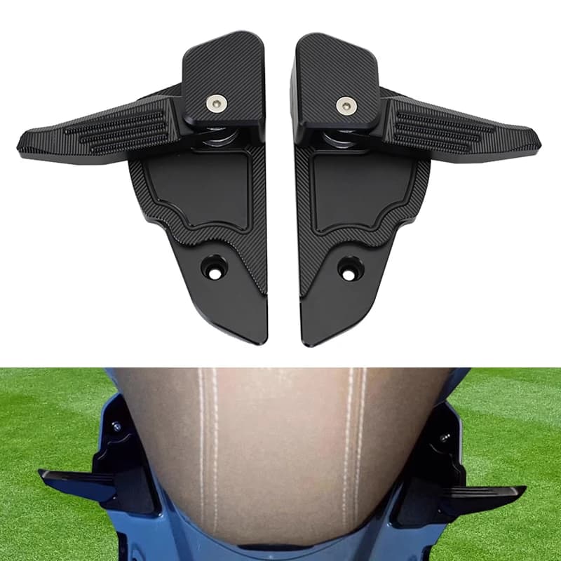 Misura Per VESPA SRPINT Passeggero Posteriore In Alluminio Footpad PRIMAVERA 150 Accessori Moto Passi Pedale Poggiapiedi Copertura
