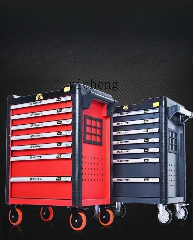 Cassetta degli attrezzi per cassetti mobili per carrello degli attrezzi resistente con combinazione speciale per riparazioni auto HXL