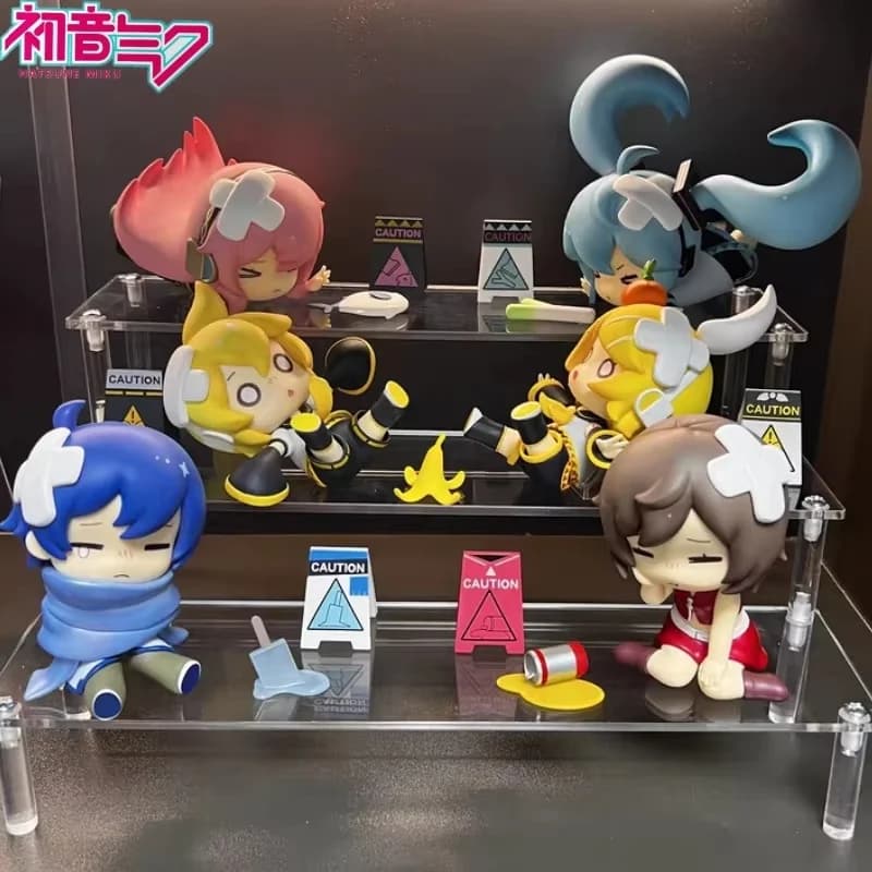 Hatsune Miku Misterioso Vocaloid Anime Modello Giocattolo Fufu Figura Bambola Ornamenti Action Figurine Carino Miku Regali di Natale Giocattolo
