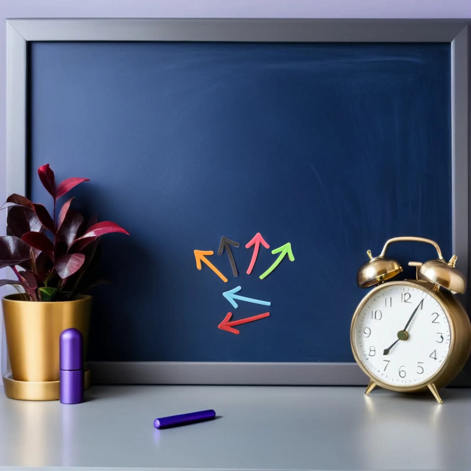 12Pcs Vibrant Arrow Magnets 3D Magnetic Fridge Stickers Hold Message Reminders for Refrigerator Whiteboard Memo Board