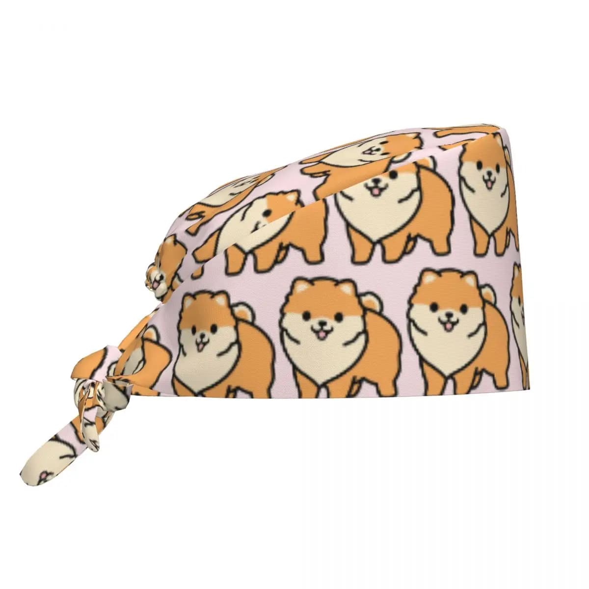 Cappello Chirurgico Pomeranian, Berretto da Lavoro per Medici, Cappello Regolabile per Infermieri, Uomini e Donne, per Dentisti