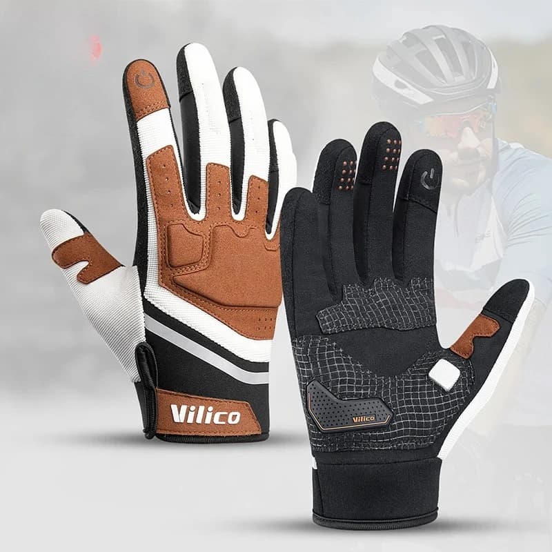 Kyncilor Cycling Gloves Whole fingers Gloves Cycling Gloves MTB Men Women Motorcycle Gloves Spring Autumn