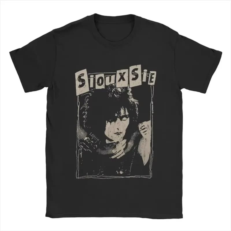 Siouxsie Sioux Susan Janet Ballion T Shirts Streetwear Men Women Short Sleeve Over Sized Versatile Harajuku Unisex Tops Summer