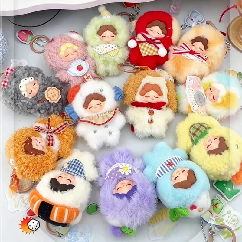 Wendy What Eat Today Series Blind Box Wendy Cuisine Vinyl Plush Surprise Bag Mini Aninme Doll Mystery Box Pendants Blindbox Toys