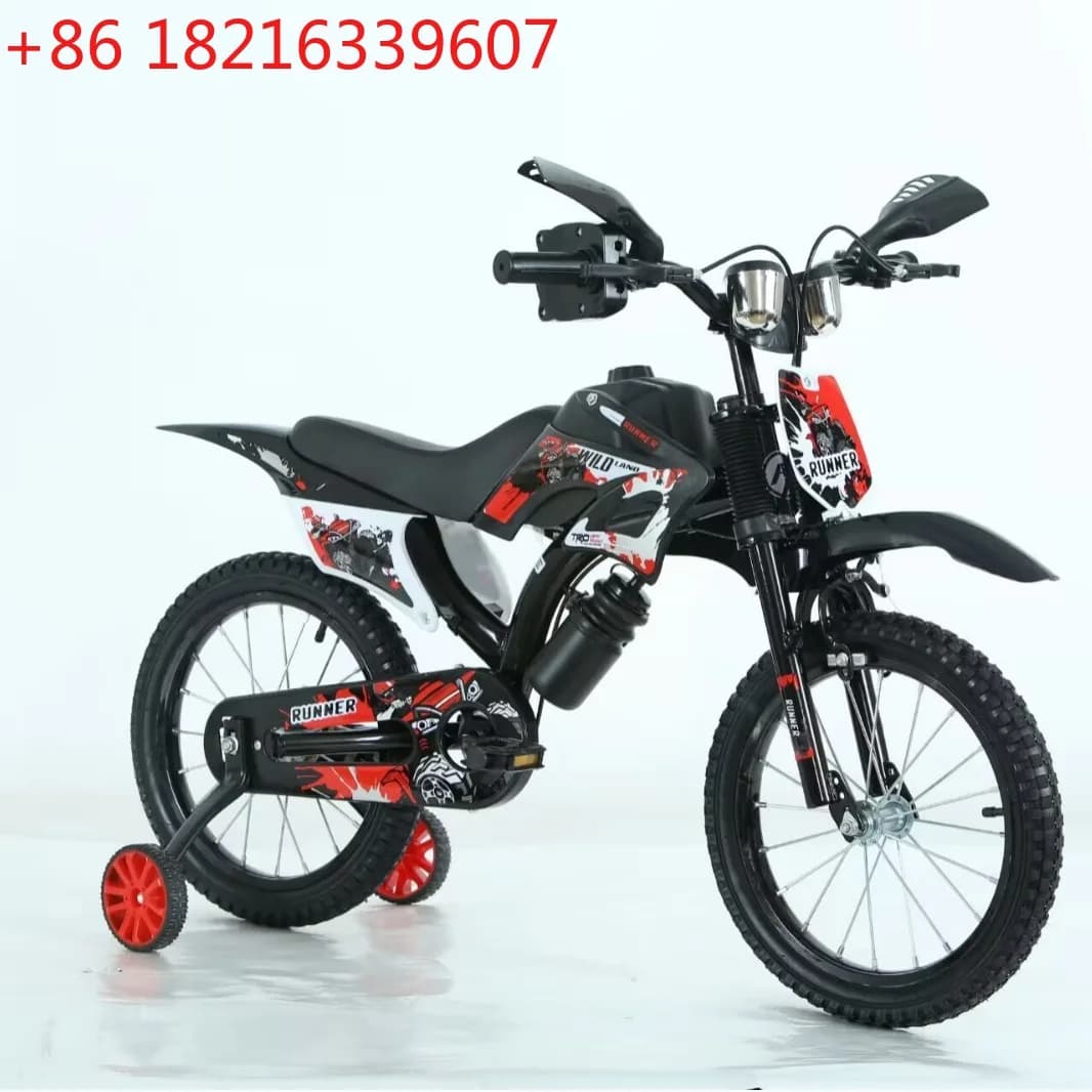 Passeggino per bicicletta per bambini da 12,16 pollici per bicicletta per bambini da moto