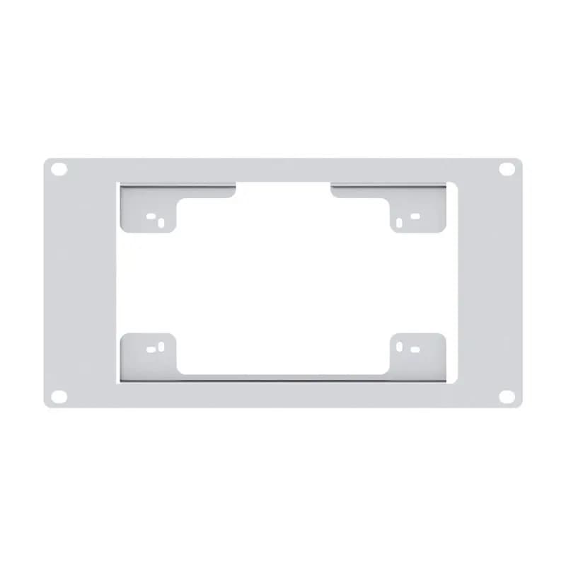 Pannello di montaggio per display DSI Homerack da 7 pollici, prestazioni stabili, spazio di montaggio 3U, compatibile con Raspberry Pi Touch Di da 7 pollici