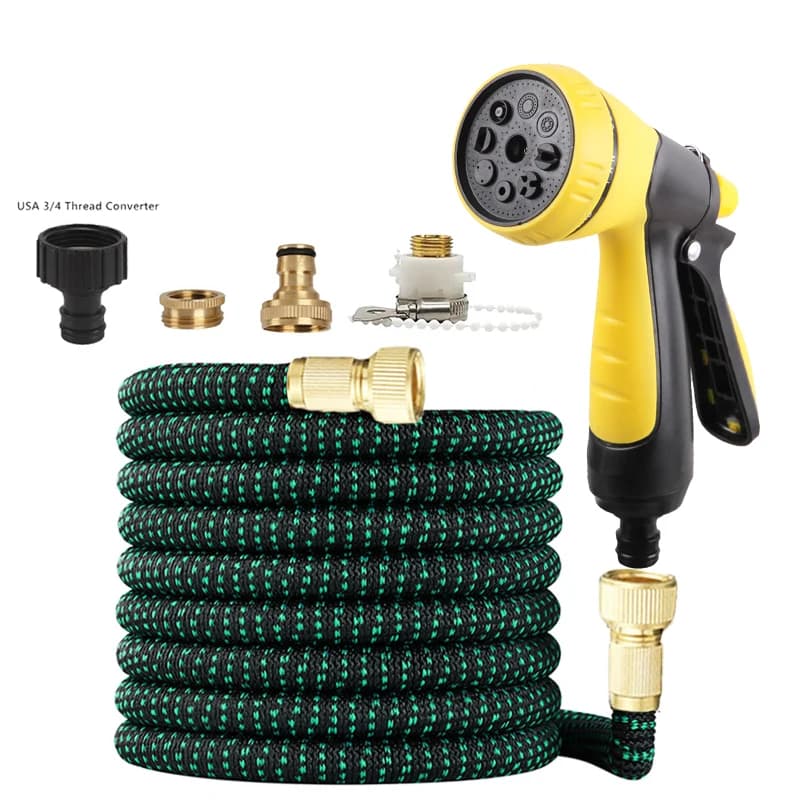 Expandable Garden Magic Hose, High-Pressure Water Gun, Multi-Mode, Garden Water Pipe, Used For Car Cleaning And Irrigation