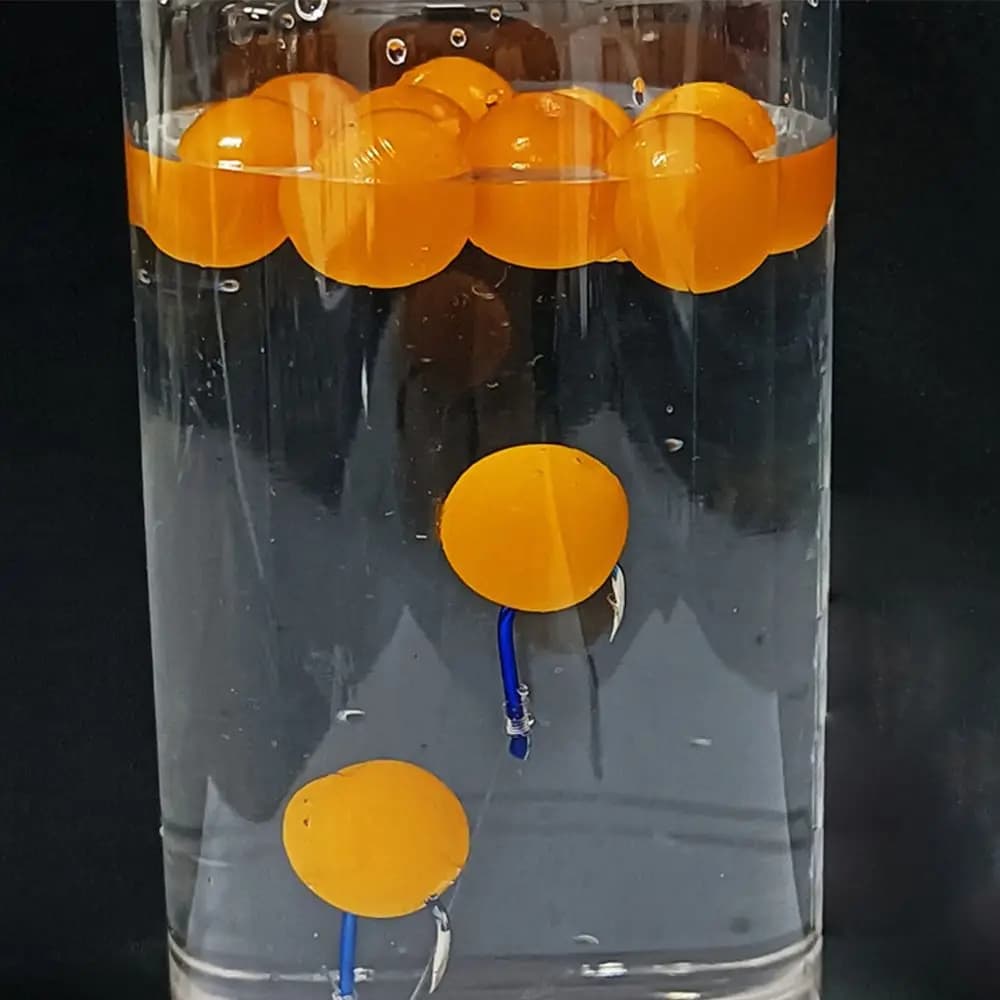 2024 Fishing equipment with box Fishing Jelly Bait Fish food Fruity beans Boilies Artificial meat Bubble Ball