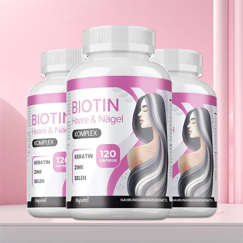 Biotin supplements - Promote metabolism, promote skin health, improve skin wrinkles, antioxidant